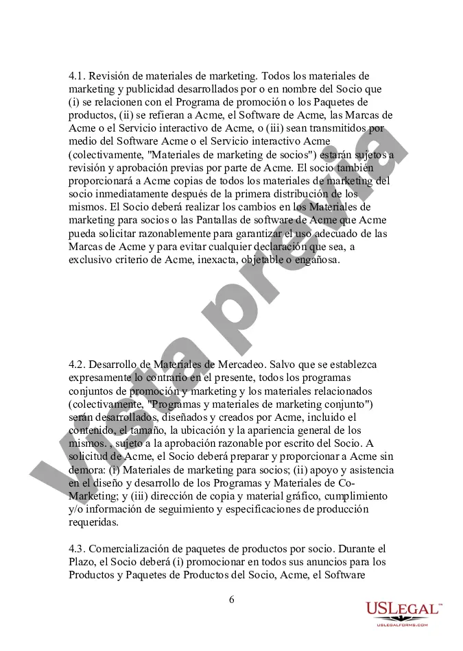 Preview Acuerdo de Agrupación Promocional