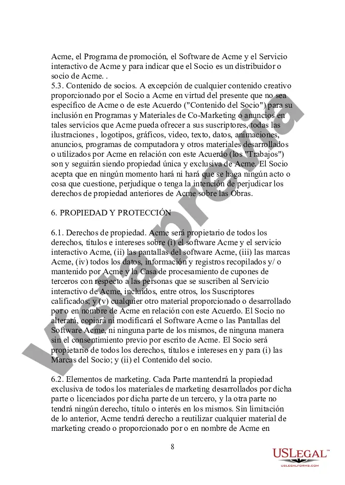 Preview Acuerdo de Agrupación Promocional