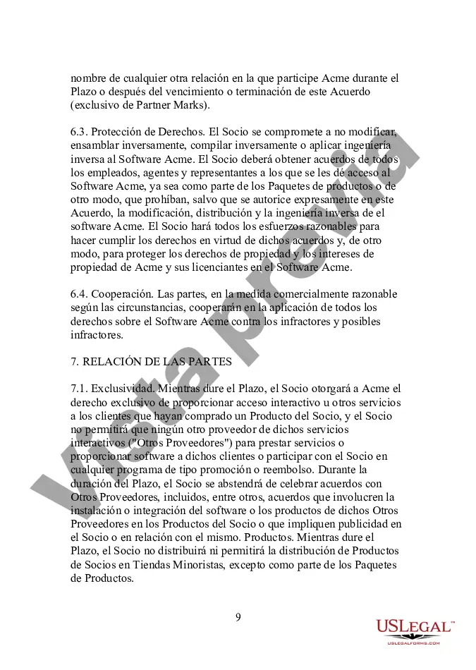 Preview Acuerdo de Agrupación Promocional