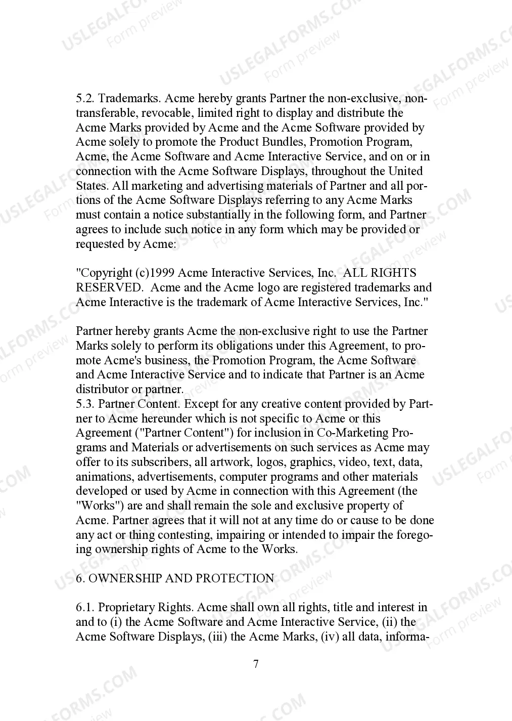 Preview Promotional Bundling Agreement