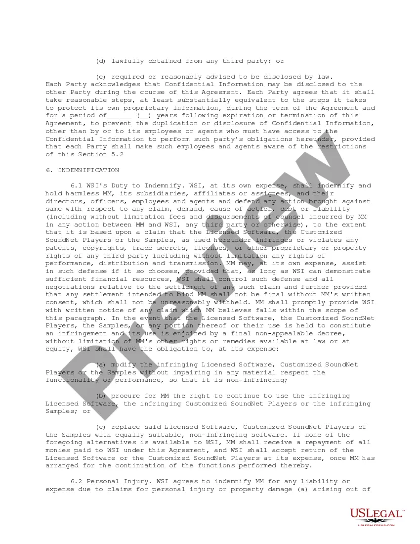 Get Internet Audio Distribution and Marketing Agreement Preview Internet Audio Distribution and Marketing Agreement
