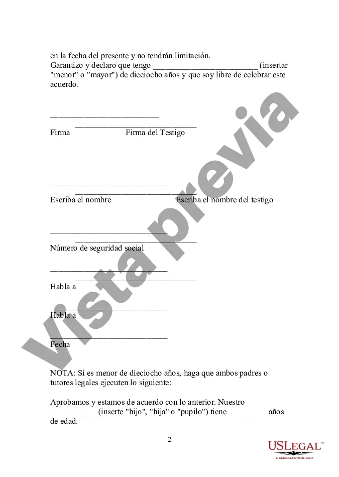 Preview Publicación de imagen y nombre