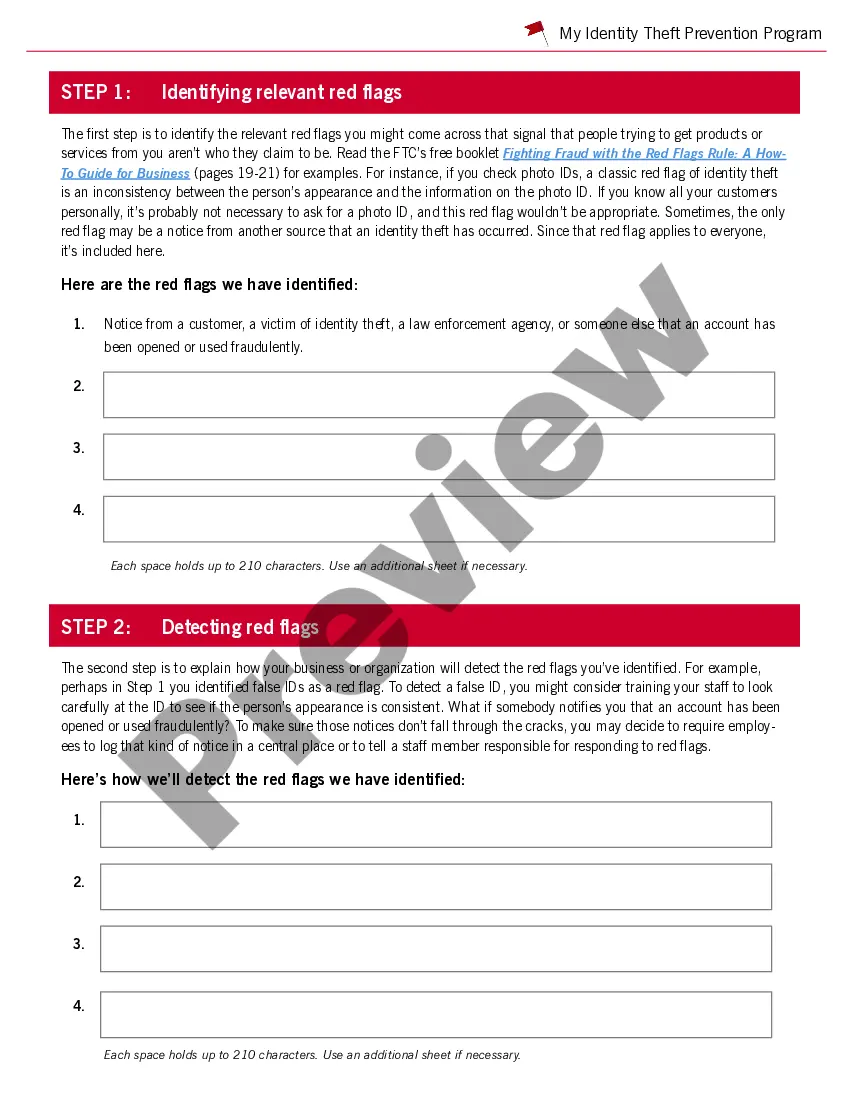 Preview Guide to Complying with the Red Flags Rule under FCRA and FACTA
