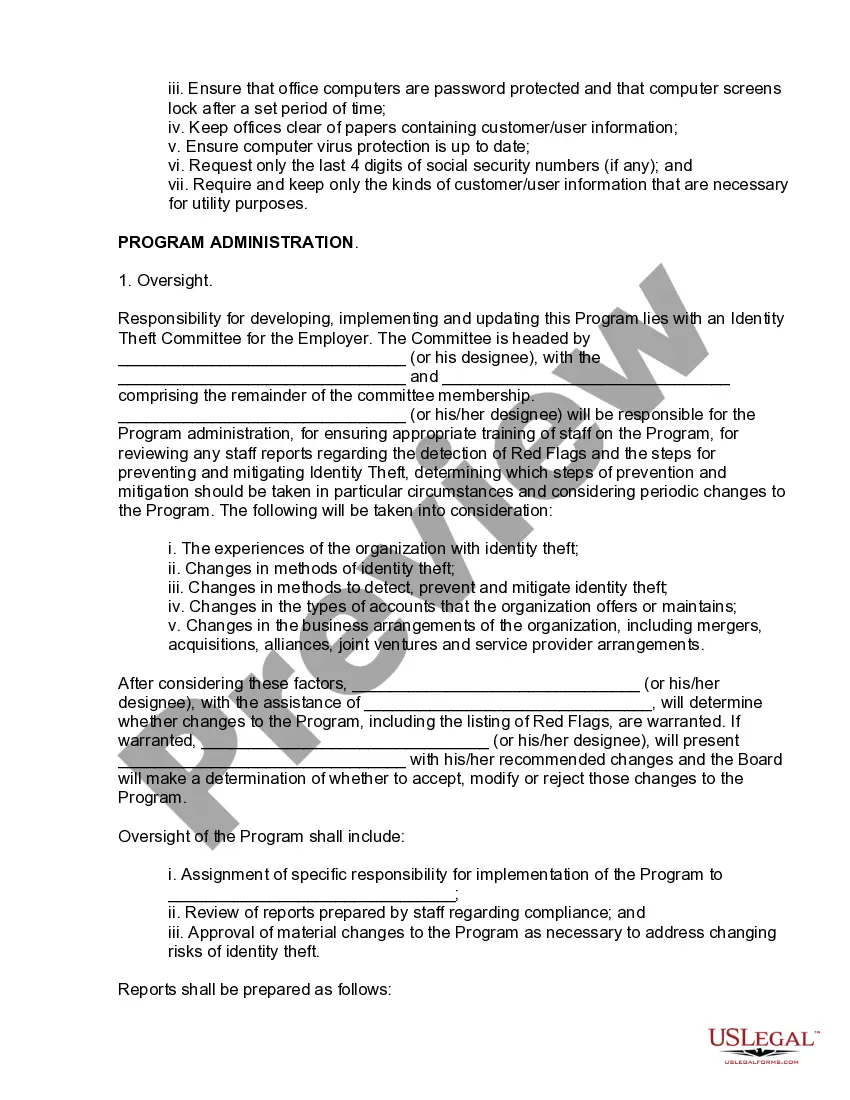 Get Sample Identity Theft Policy for FCRA and FACTA Compliance Preview Sample Identity Theft Policy for FCRA and FACTA Compliance