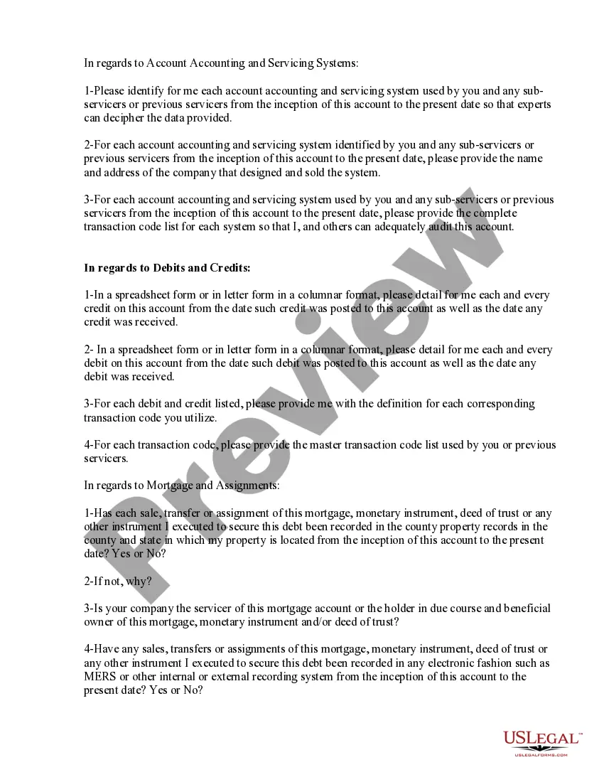 Get Qualified Written RESPA Request to Dispute or Validate Debt Preview Qualified Written RESPA Request to Dispute or Validate Debt