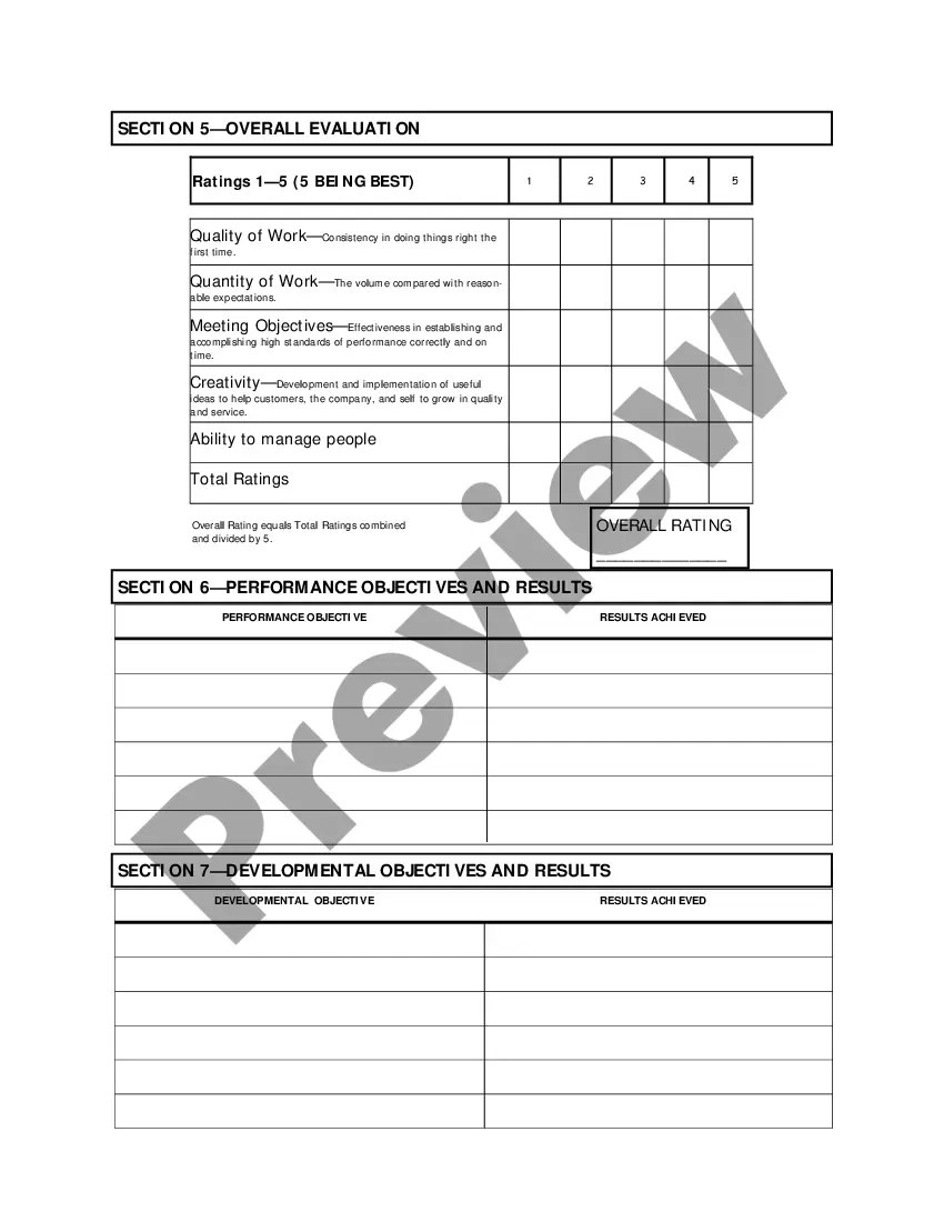 Get Salary - Exempt Employee Review and Evaluation Form Preview Salary - Exempt Employee Review and Evaluation Form