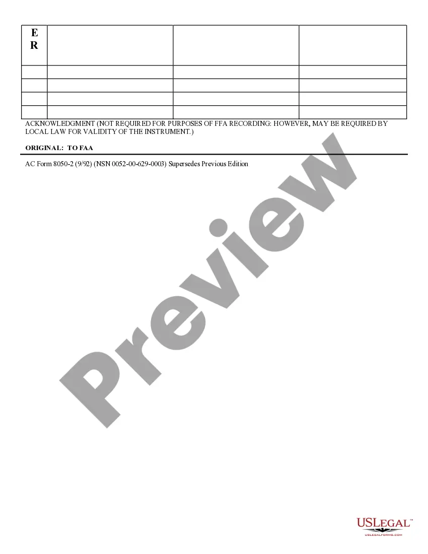 Get Aircraft Bill of Sale Preview Aircraft Bill of Sale