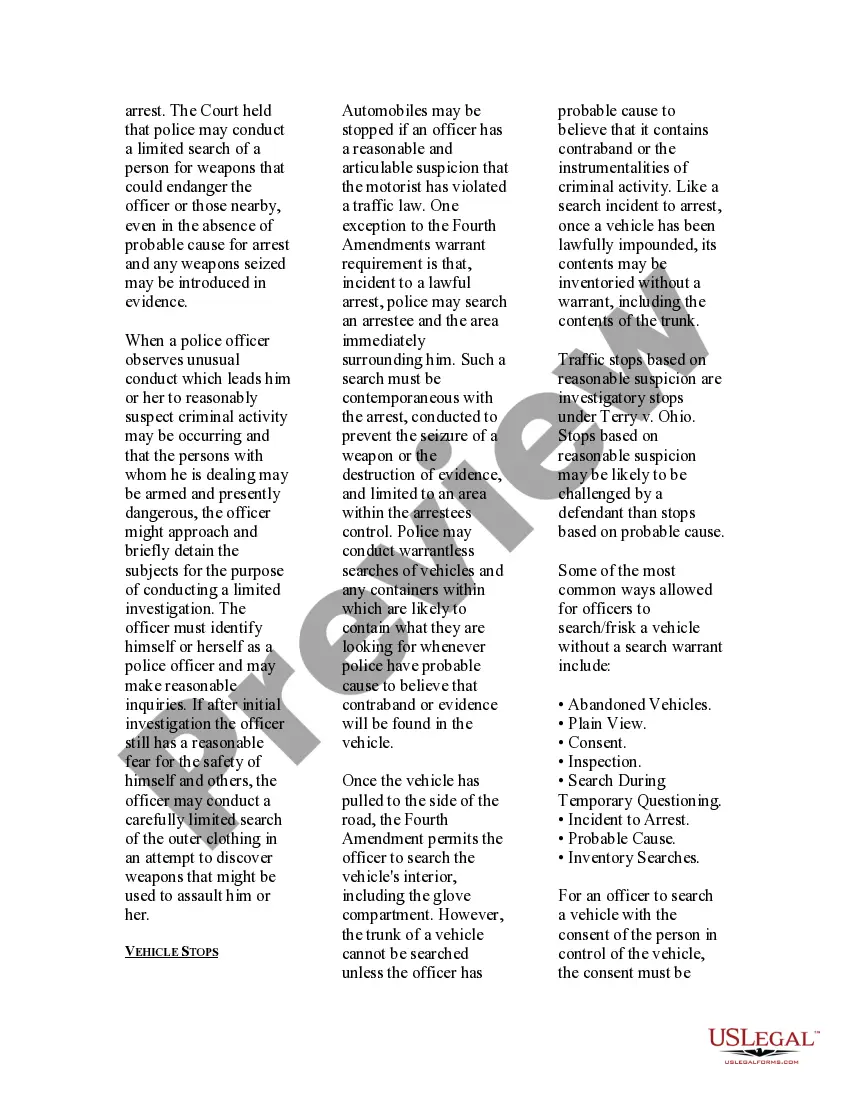 Get USLegal Guide to Unlawful Detention Preview USLegal Guide to Unlawful Detention