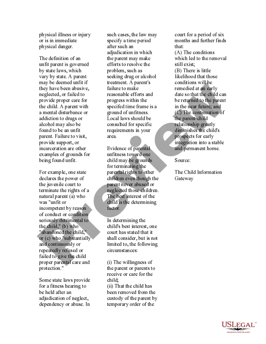 Get USLegal Guide to Temporary Custody Preview USLegal Guide to Temporary Custody