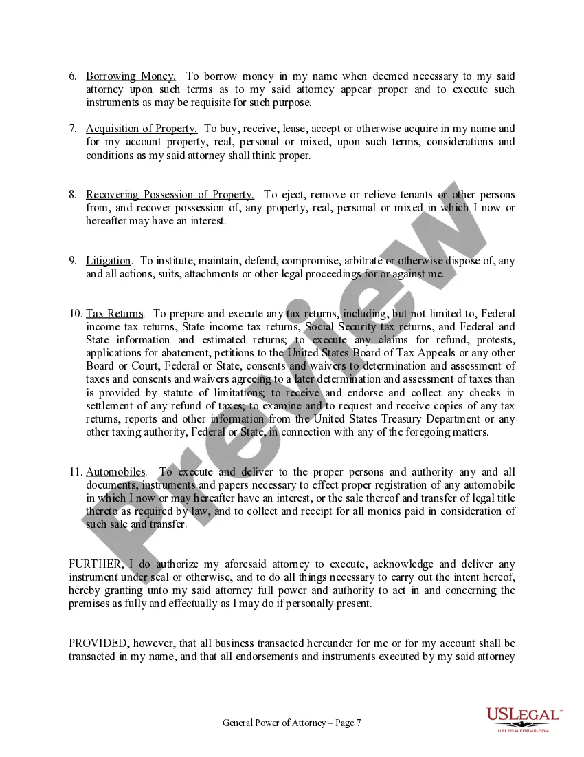 Get Carta Poder General - General Power of Attorney Preview Carta Poder General - General Power of Attorney
