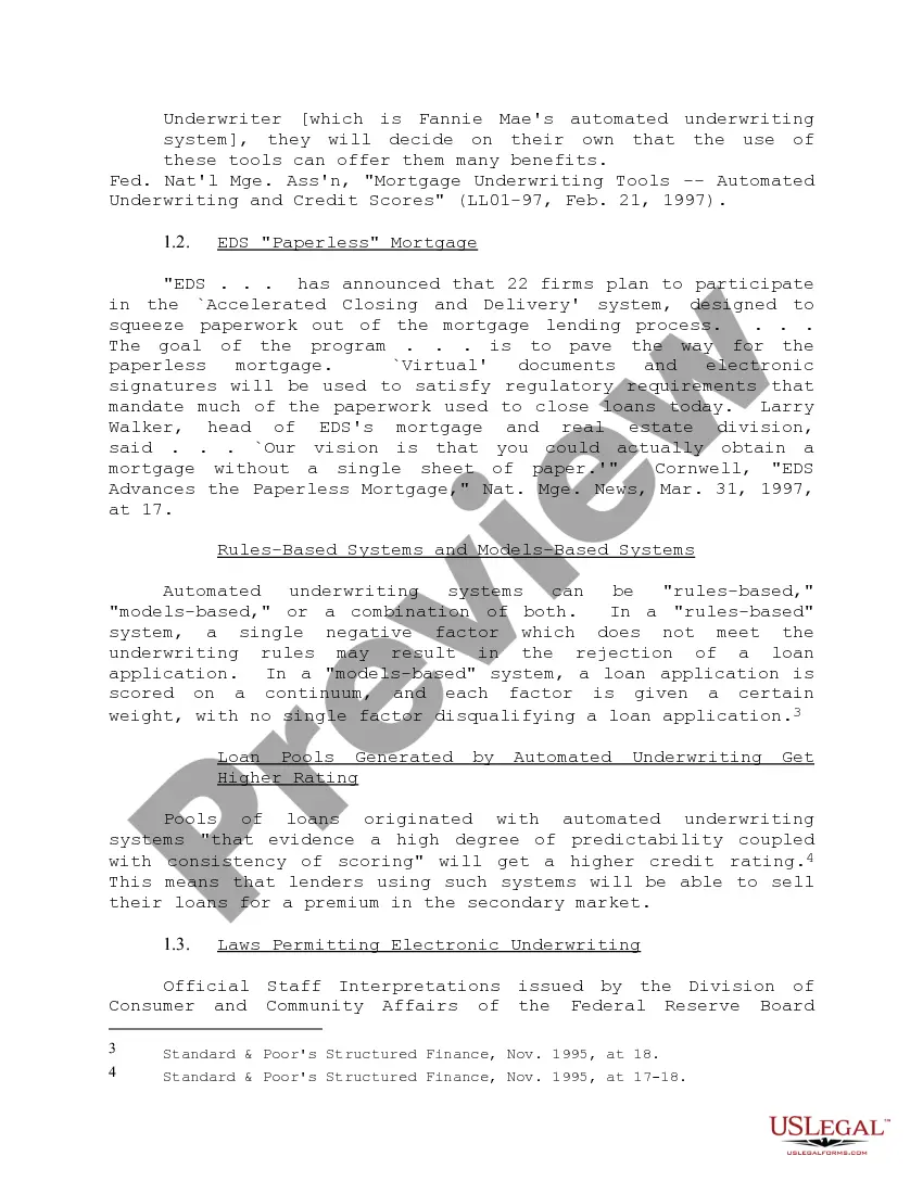 Get Summary of High Technology Developments Affecting Real Estate Financing Preview Summary of High Technology Developments Affecting Real Estate Financing