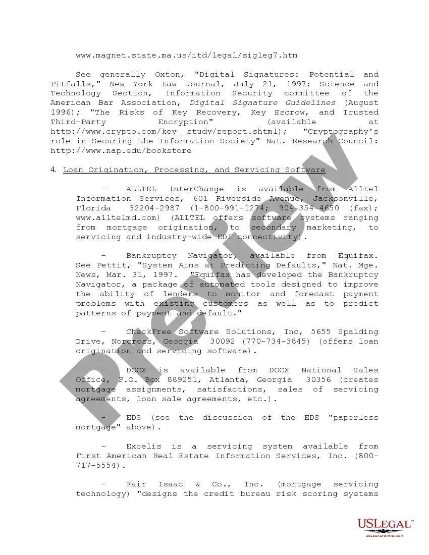 Get Summary of High Technology Developments Affecting Real Estate Financing Preview Summary of High Technology Developments Affecting Real Estate Financing