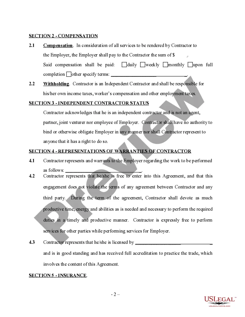 Get Framework Contractor Agreement - Self-Employed Preview Framework Contractor Agreement - Self-Employed