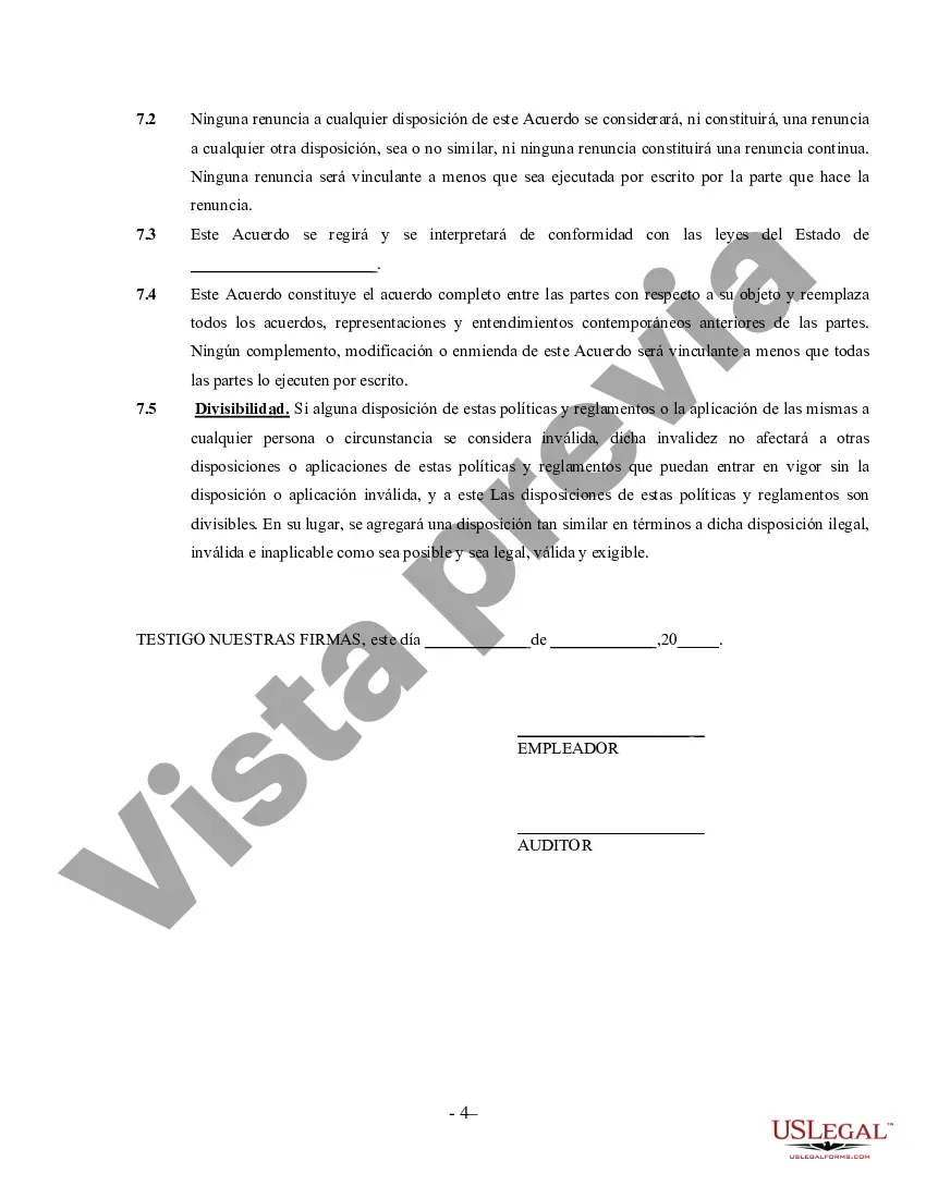 Preview Contrato de Auditor - Contratista Independiente Autónomo