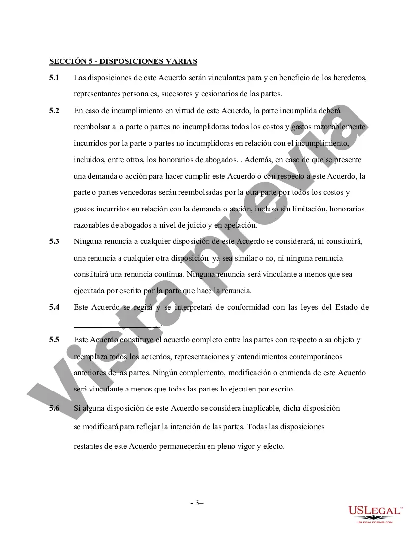 Preview Contrato de servicios de modelaje - Autónomo