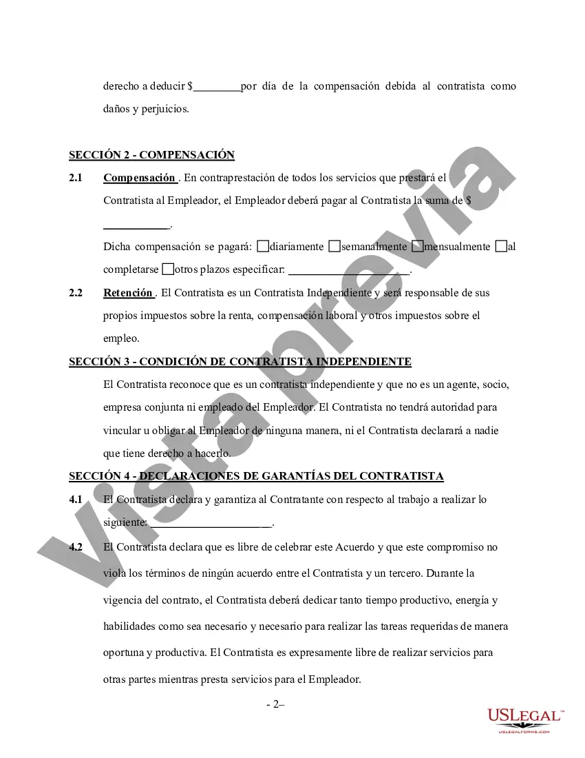 Preview Contrato de Servicios por Discapacidad - Autónomo