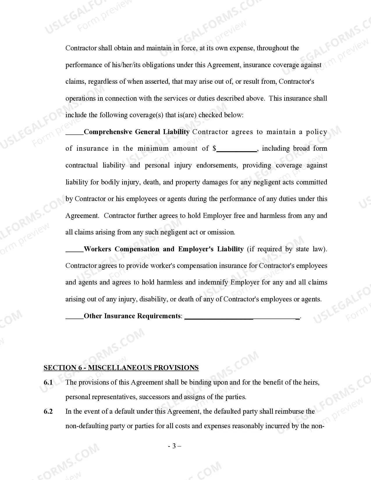 Preview Outdoor Play Equipment Installation And Repair Services Contract - Self-Employed