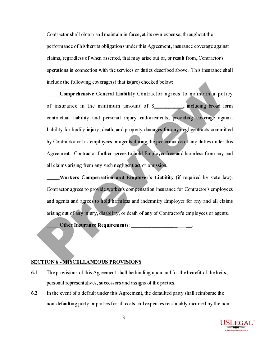Get Pump Installation And Repair Services Contract - Self-Employed Preview Pump Installation And Repair Services Contract - Self-Employed