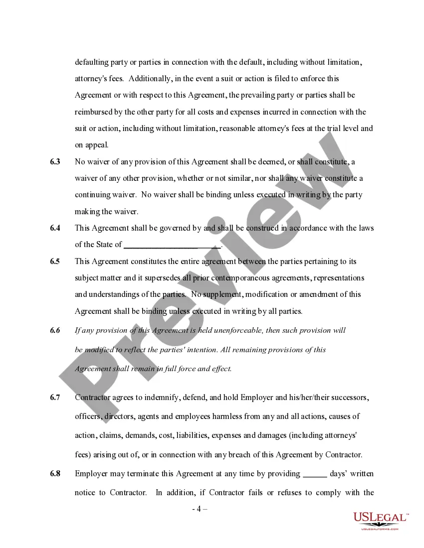 Get Pump Installation And Repair Services Contract - Self-Employed Preview Pump Installation And Repair Services Contract - Self-Employed
