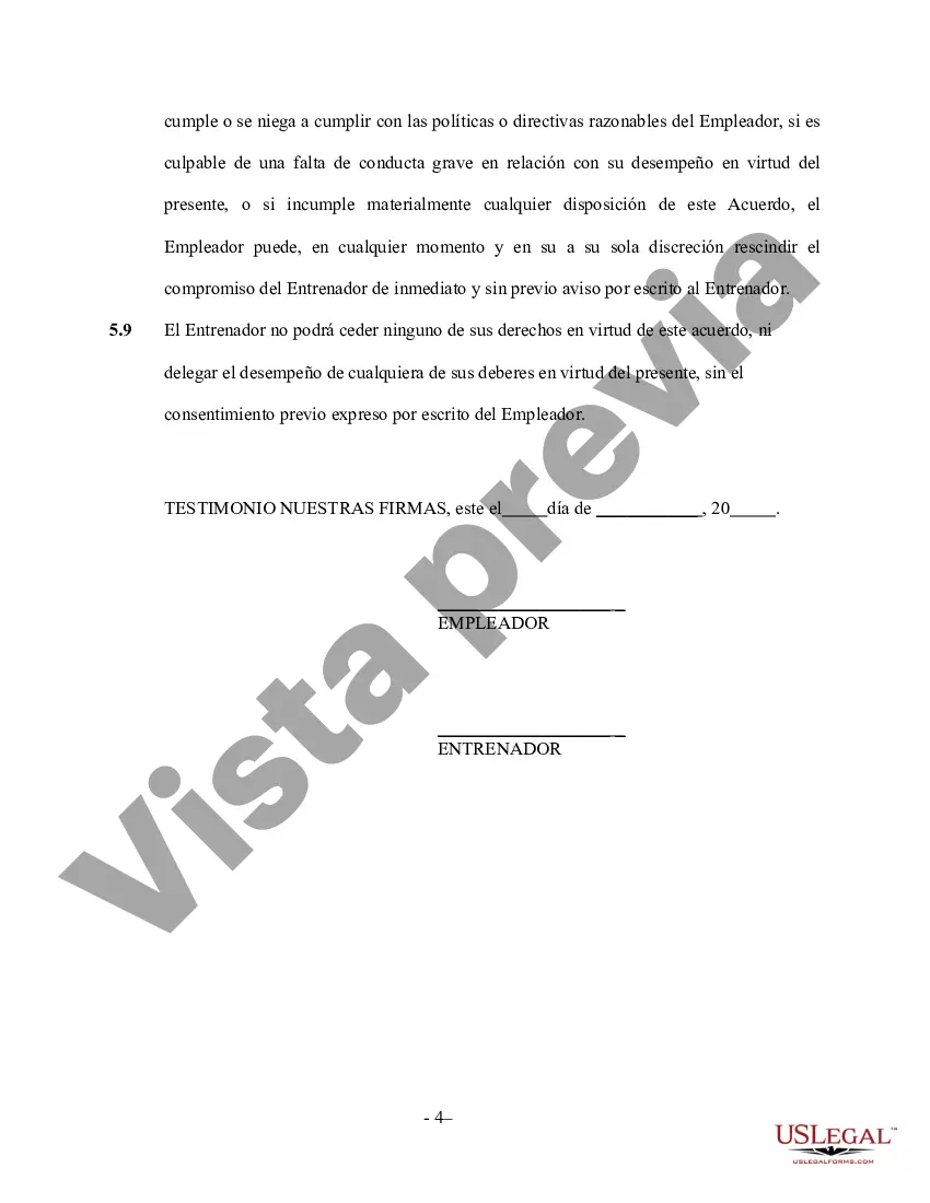 Preview Contrato de Servicios de Coaching - Autónomos