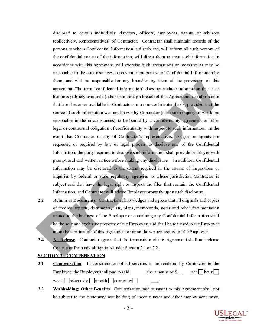 Get Self-Employed Business Development Executive Agreement Preview Self-Employed Business Development Executive Agreement