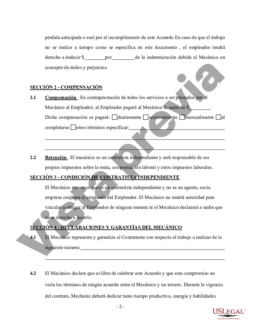 Preview Contrato de Servicios Mecánicos Autónomos