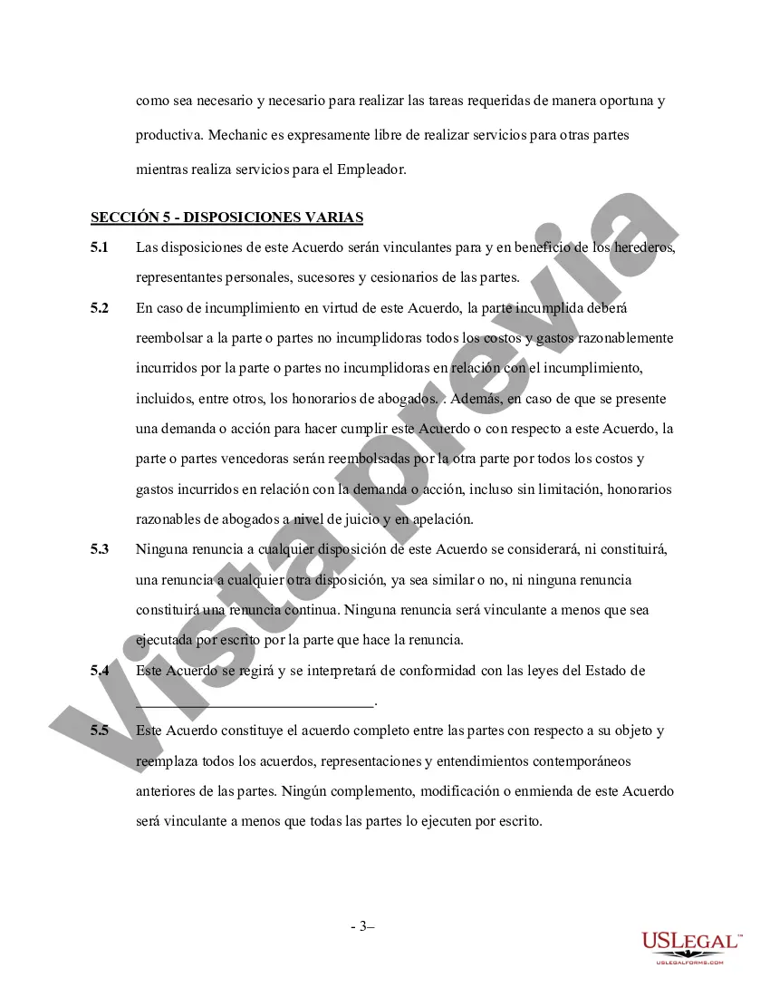 Preview Contrato de Servicios Mecánicos Autónomos