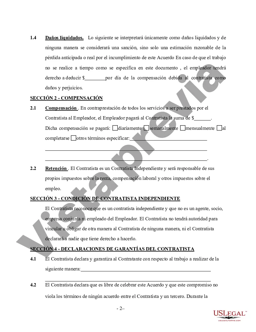 Preview Contrato de Servicios de Pavimentación por Cuenta Propia