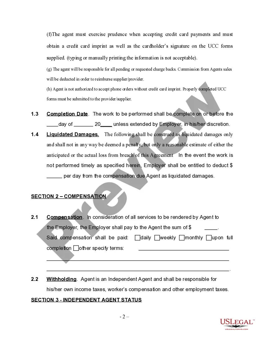 Get Self-Employed Travel Agent Employment Contract Preview Self-Employed Travel Agent Employment Contract