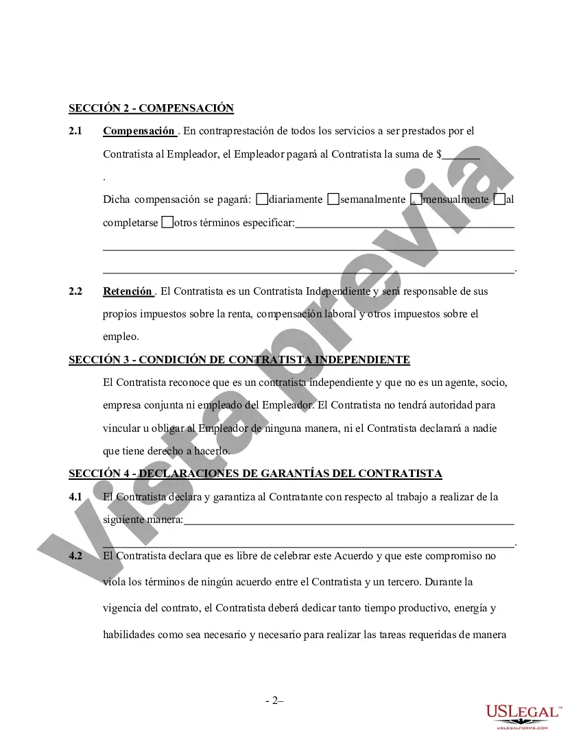 Preview Contrato de servicios de limpieza de alfombras industriales por cuenta propia