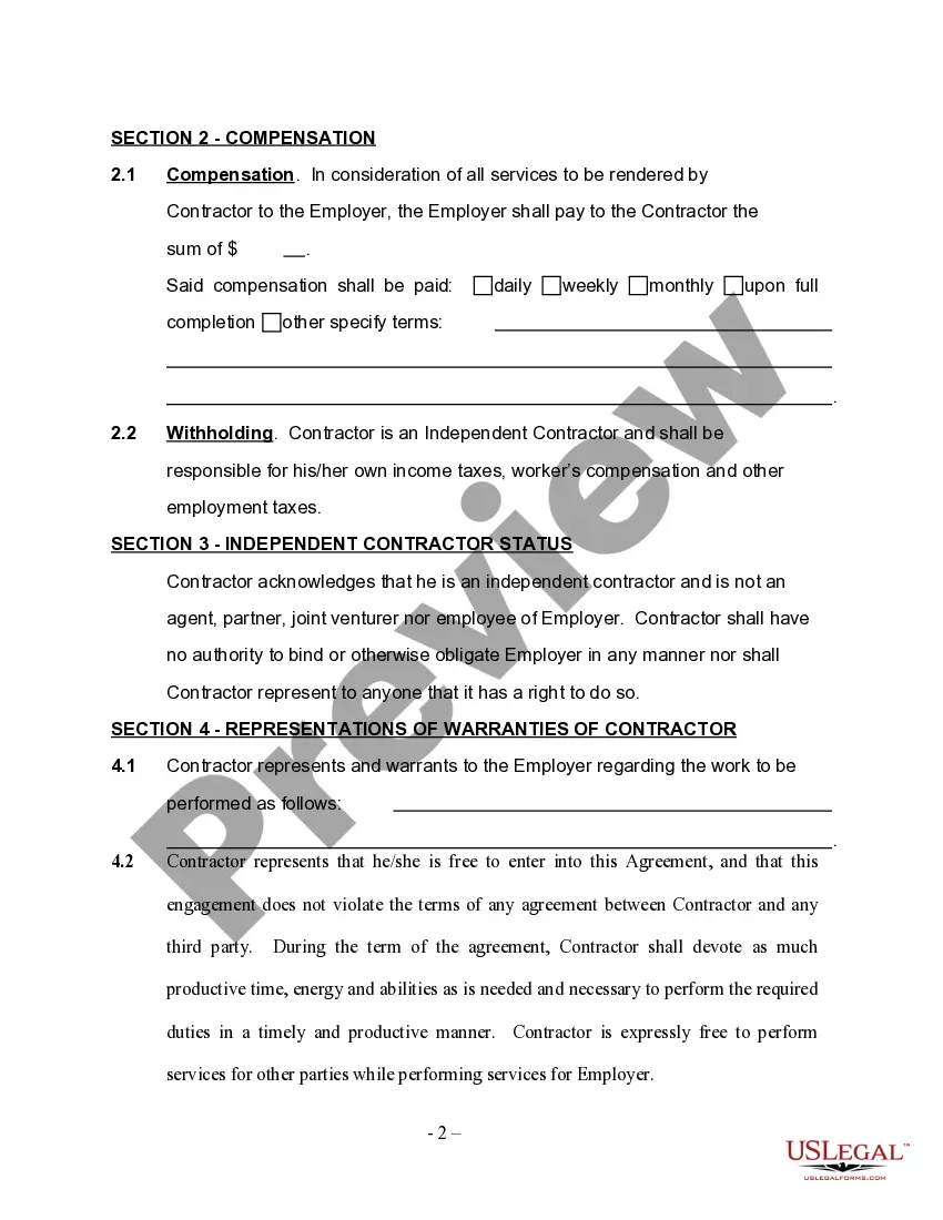Get Self-Employed Elevator Services Contract Preview Self-Employed Elevator Services Contract