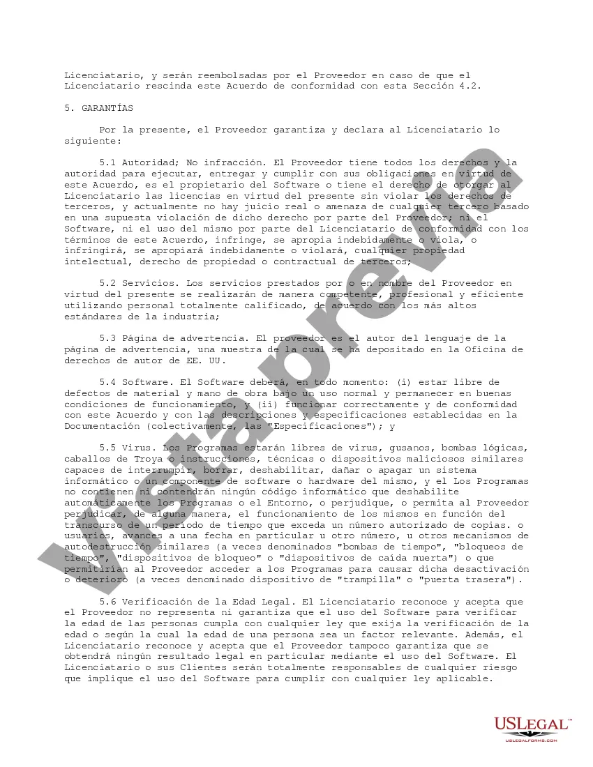 Preview Acuerdo de licencia del software de verificación de edad