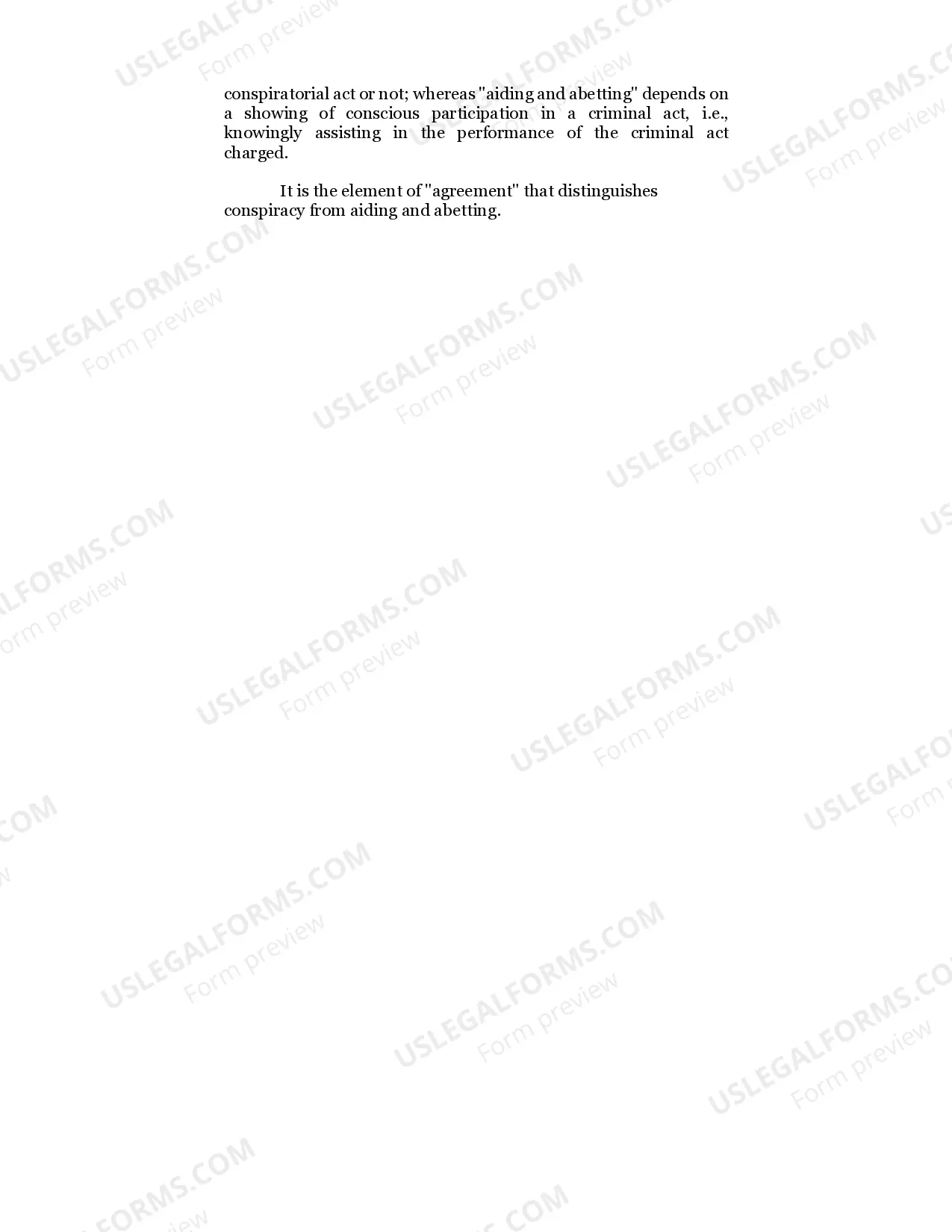 Preview CONSPIRACY / 18 U.S.C. Sec. 371