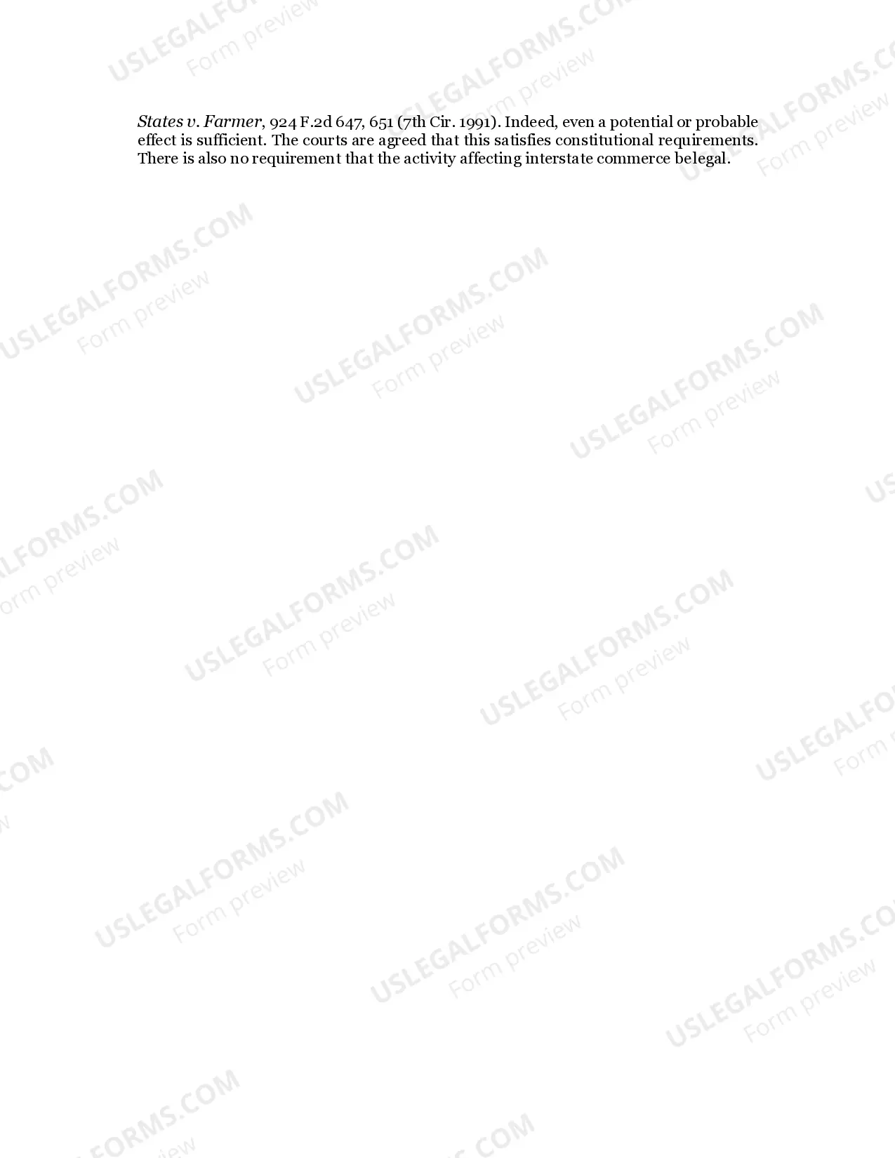 Preview 2.74.4 RACKETEER INFLUENCED AND CORRUPT ORGANIZATIONS ACT-"SECTION A"(Second Element-Effect on Interstate Commerce)