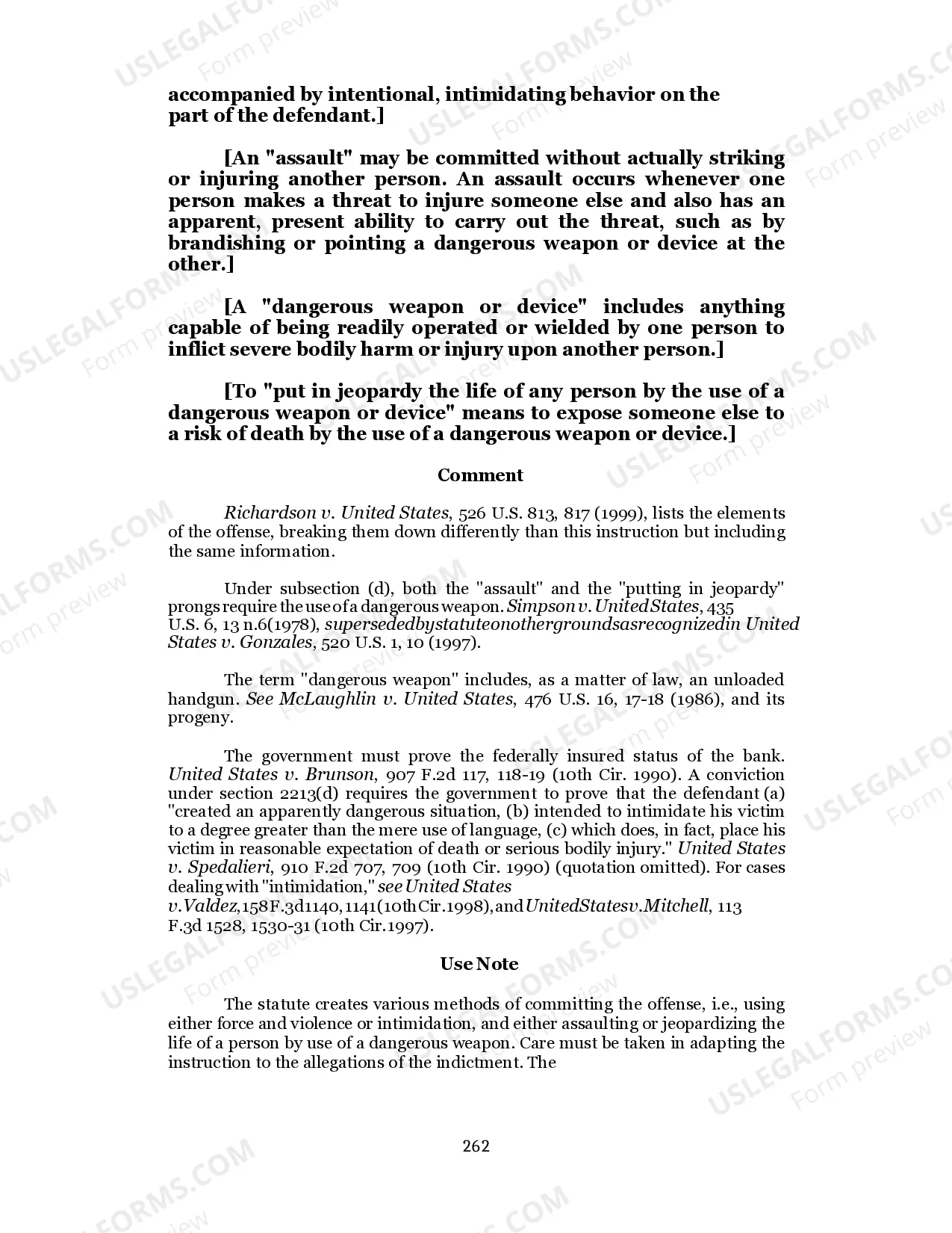 Preview BANK ROBBERY / 18 U.S.C. Sec. 2113