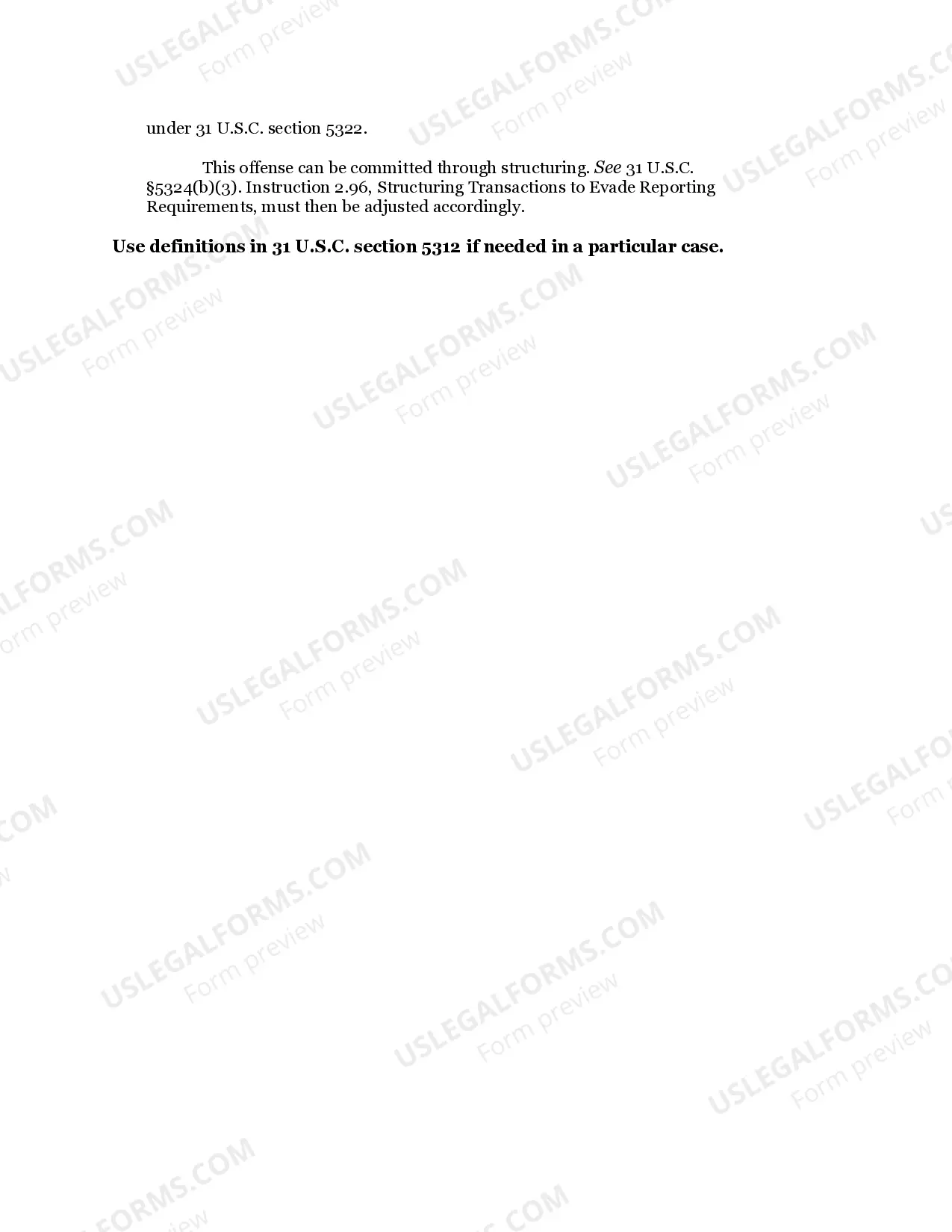 Preview 2.95 REPORTS ON EXPORTING AND IMPORTING MONETARY INSTRUMENTS /31 U.S.C. Sec. 5316(a)(1)