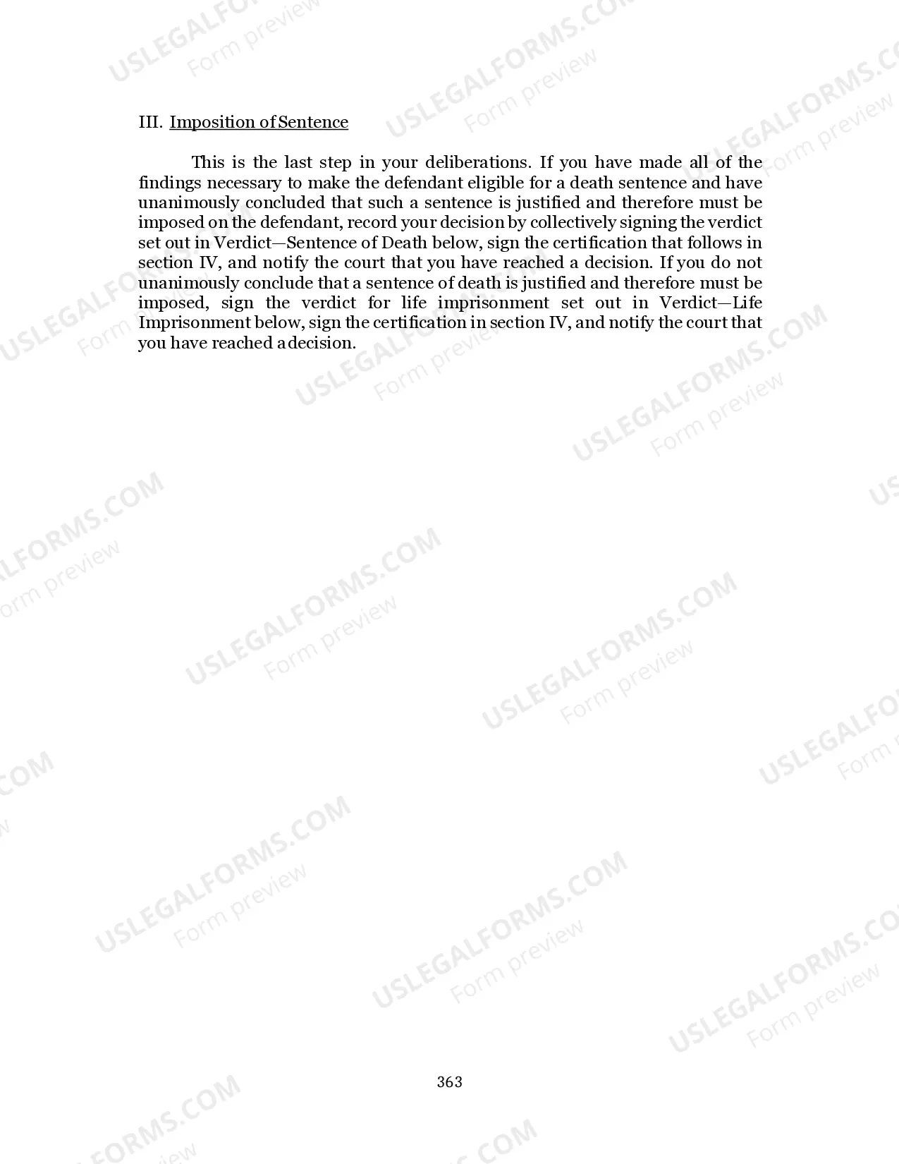 Preview SPECIAL FINDINGS FORM