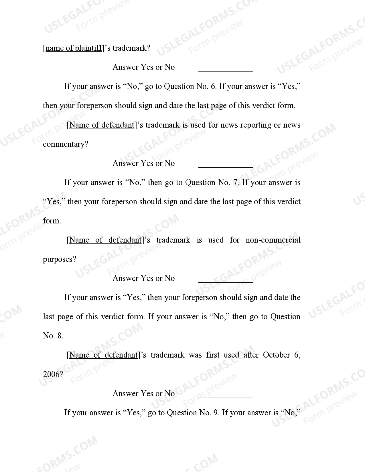 Preview Trademark Dilution