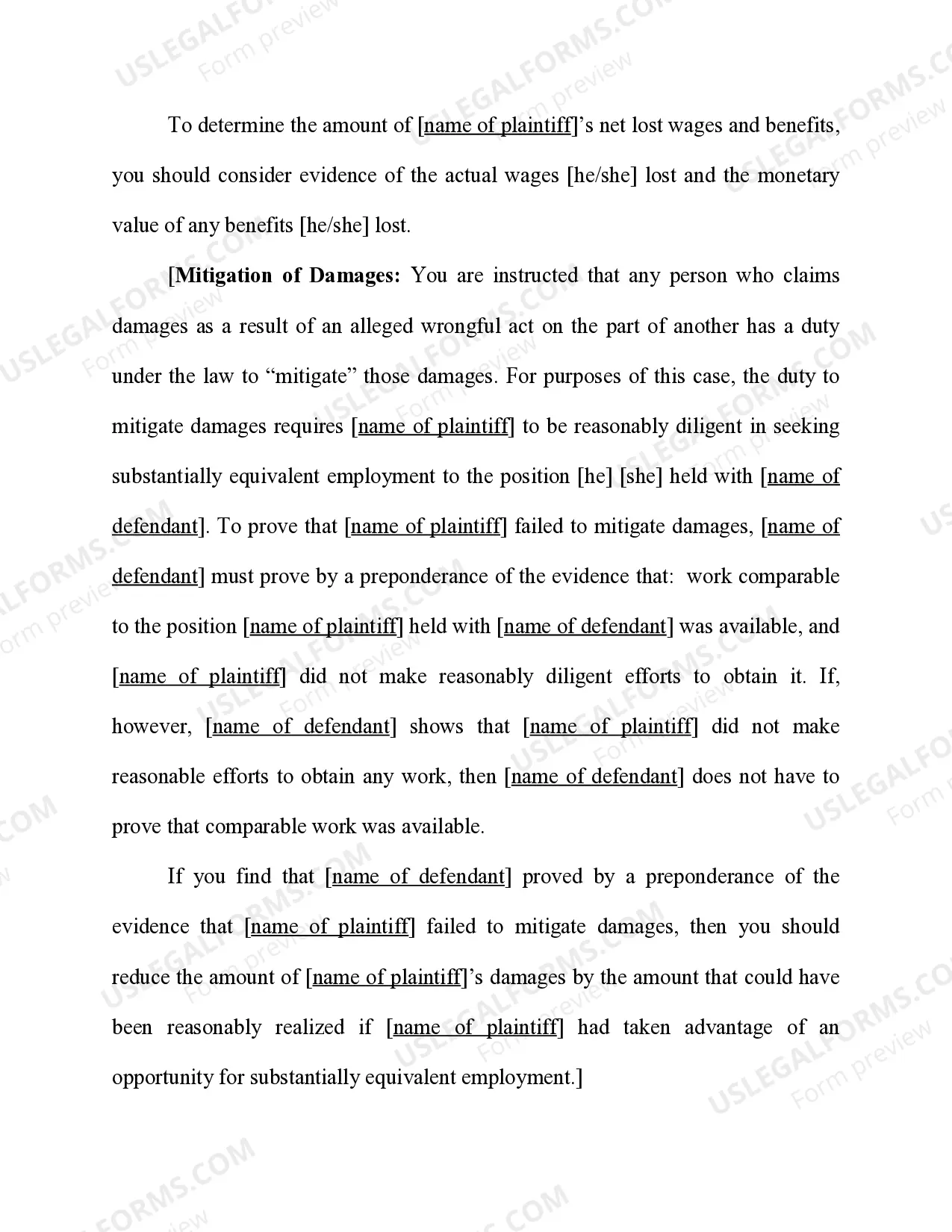 Preview USERRA Discrimination - Including "Same Decision" Defense