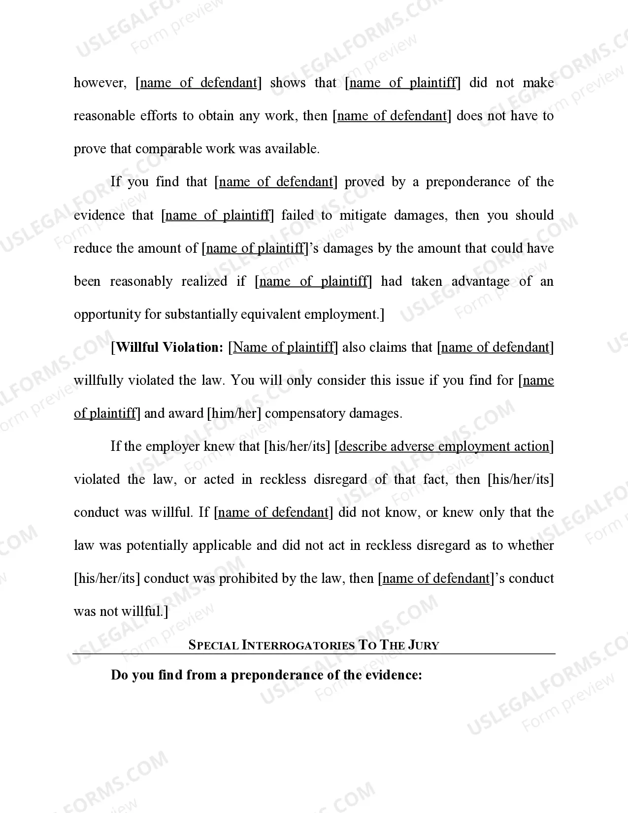 Preview USERRA Retaliation