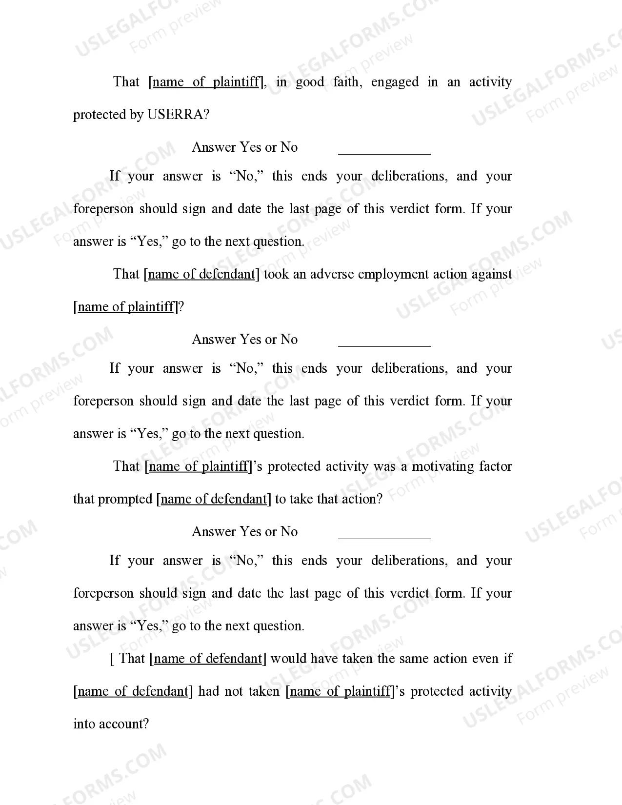 Preview USERRA Retaliation