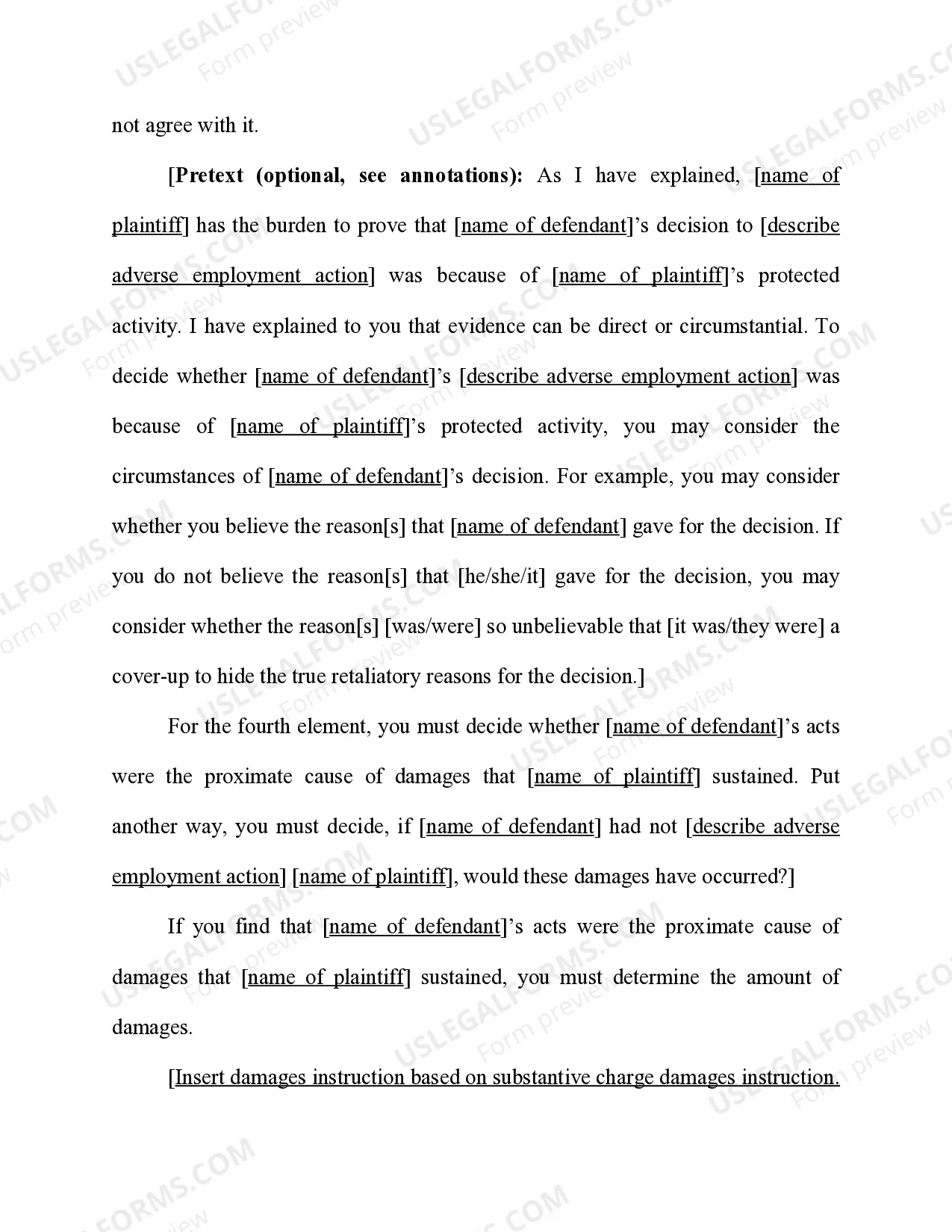 Preview Retaliation - Title VII, ADEA, ADA, and FLSA