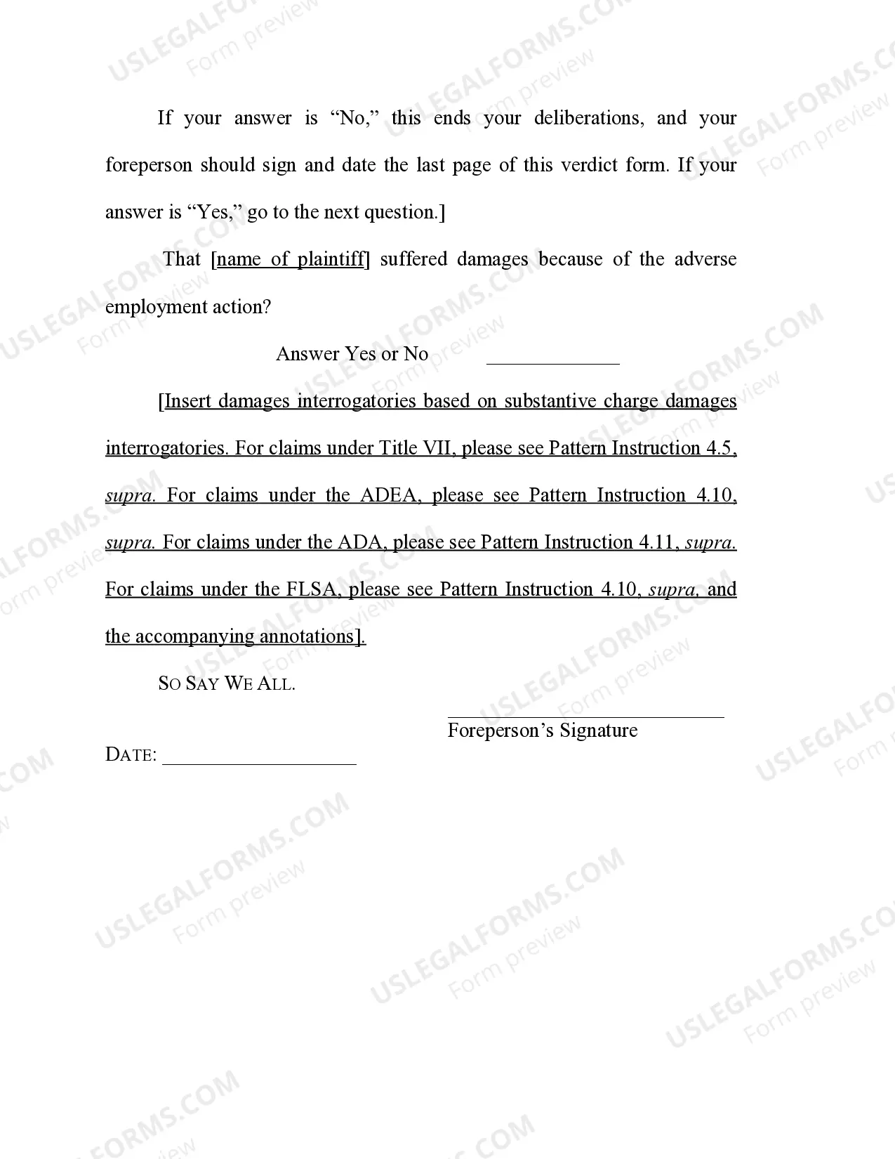 Preview Retaliation - Title VII, ADEA, ADA, and FLSA