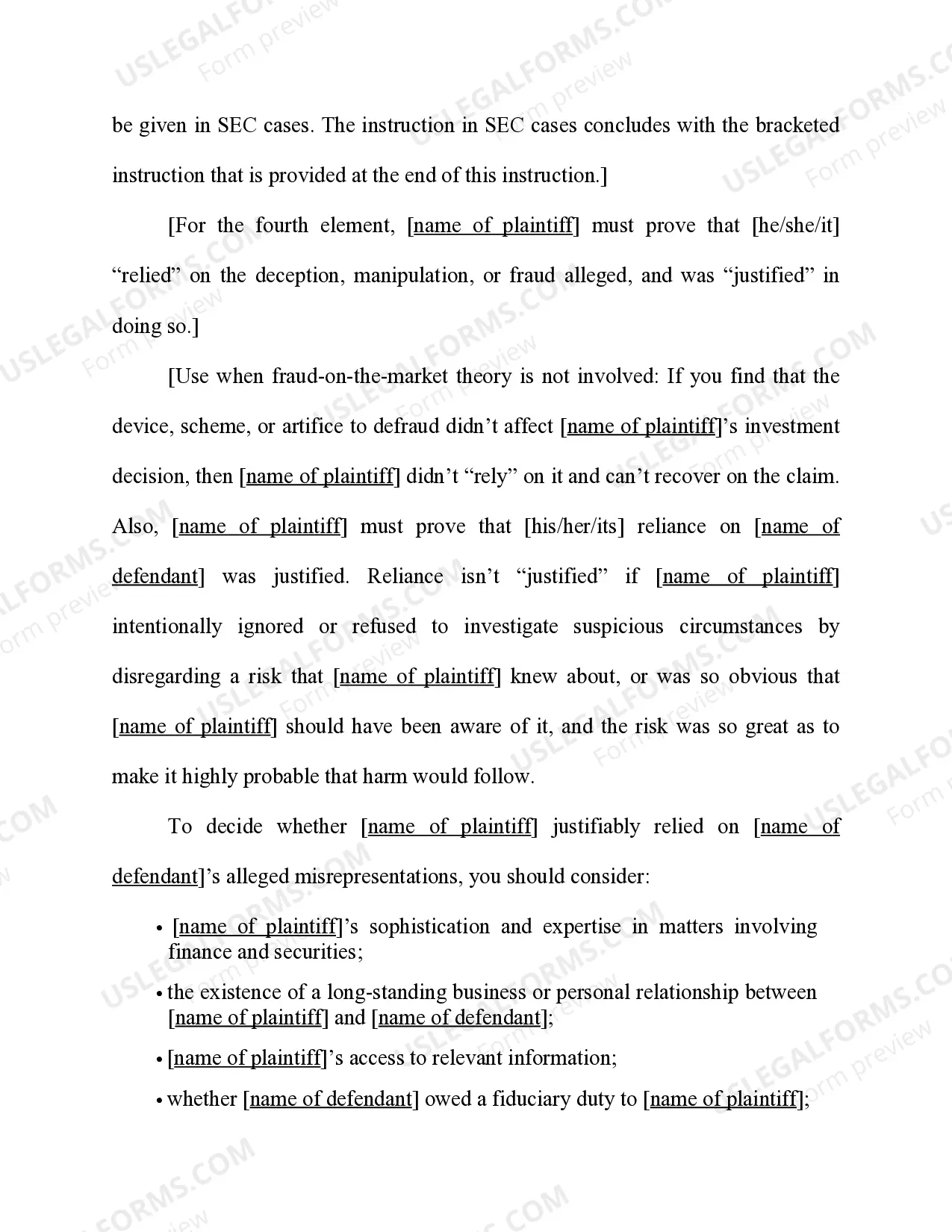 Preview Securities Exchange Act 15 USC Sec. 78j(b) - Rule 10b-5(a)