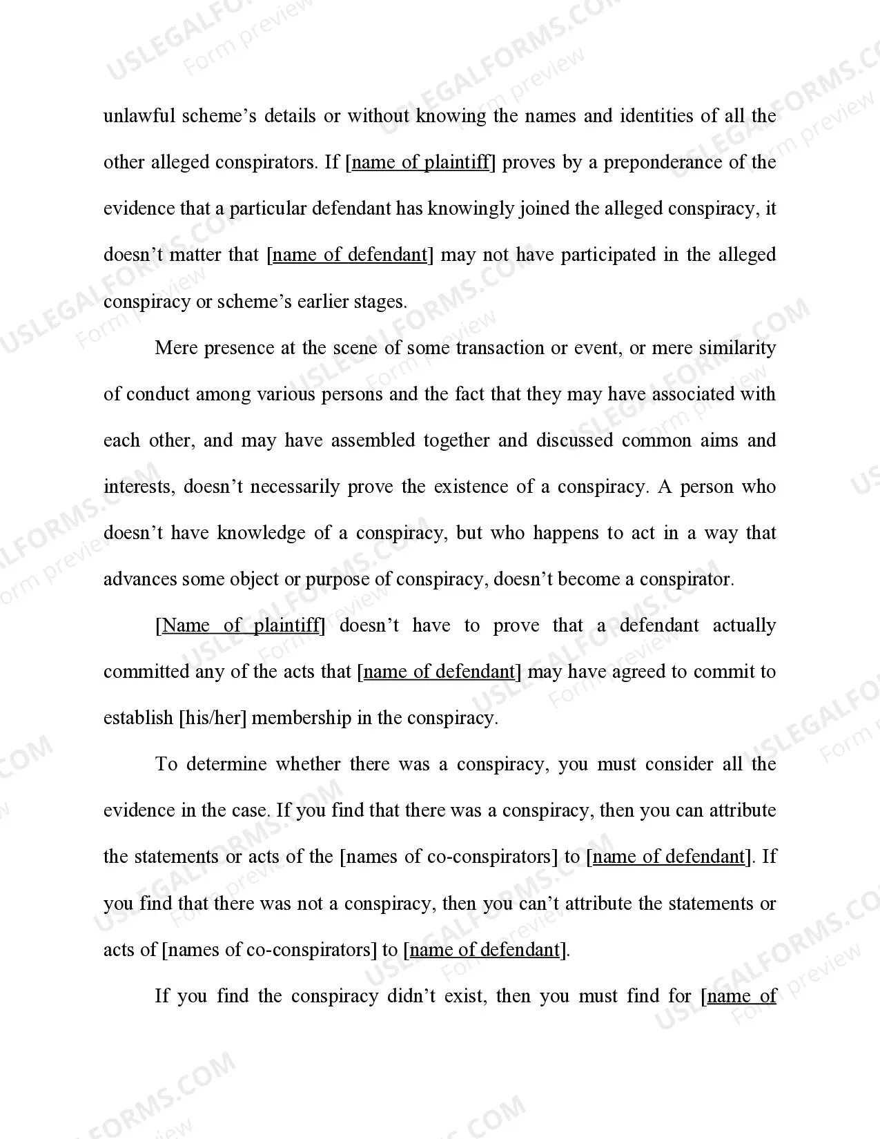 Preview Racketeer Influenced and Corrupt Organization Act (RICO) - 18 U.S.C. Sec. 1962(d)- Conspiracy to Conduct the Affairs of the Enterprise