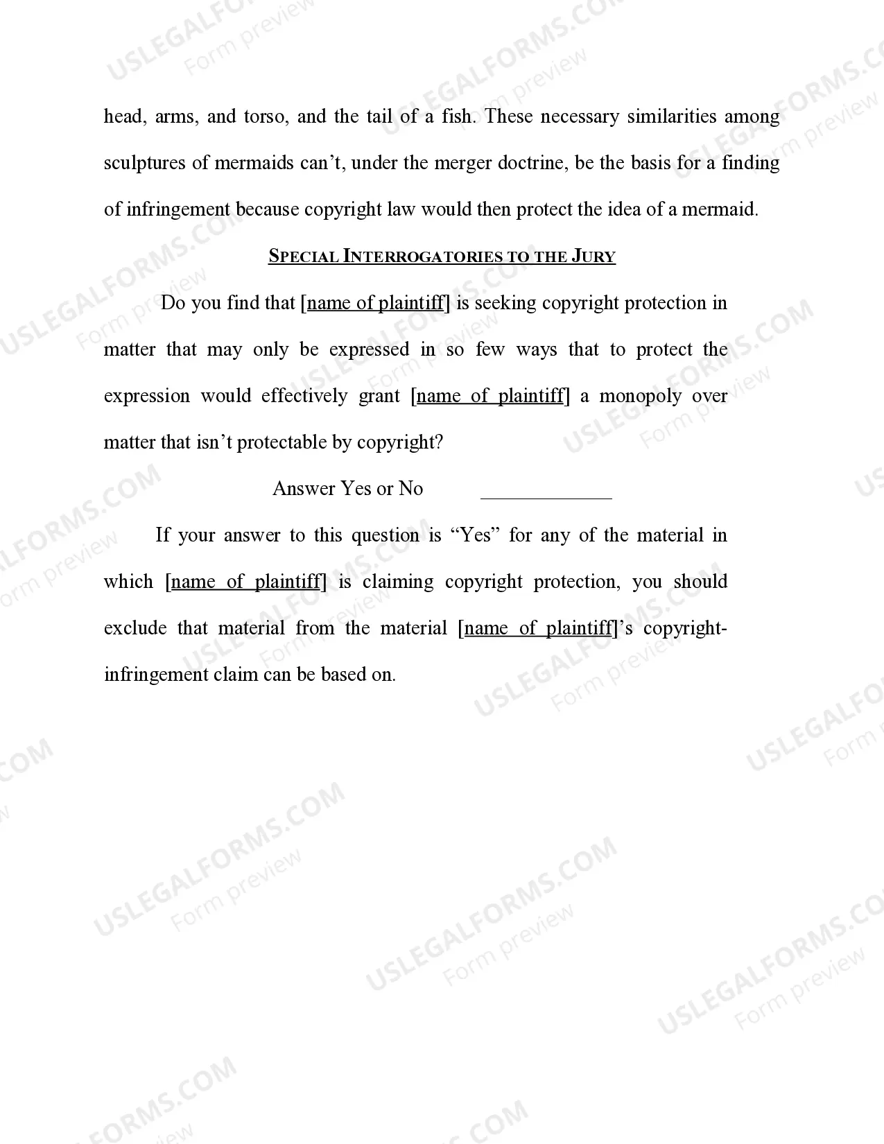 Preview Copyright - Validity - The Merger Doctrine