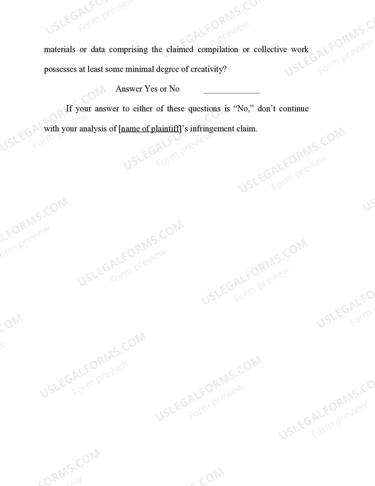 Preview Copyright - Validity - Compilations and Collective Works