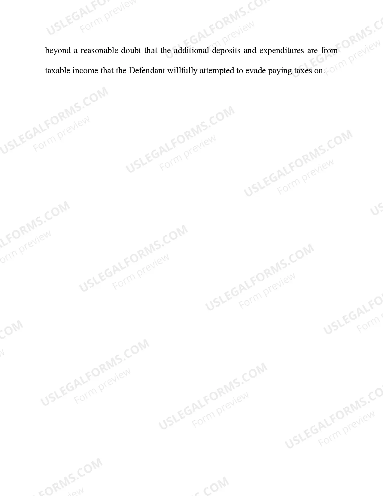 Preview Bank-Deposits Method