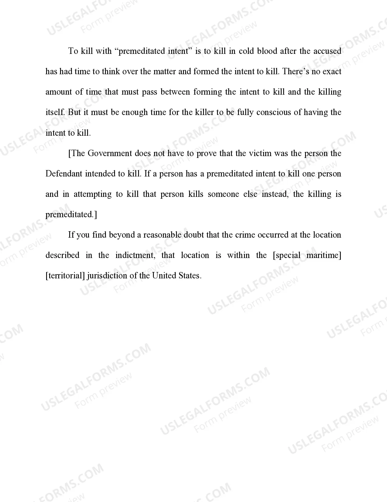 Preview First Degree Murder: Premeditated Murder