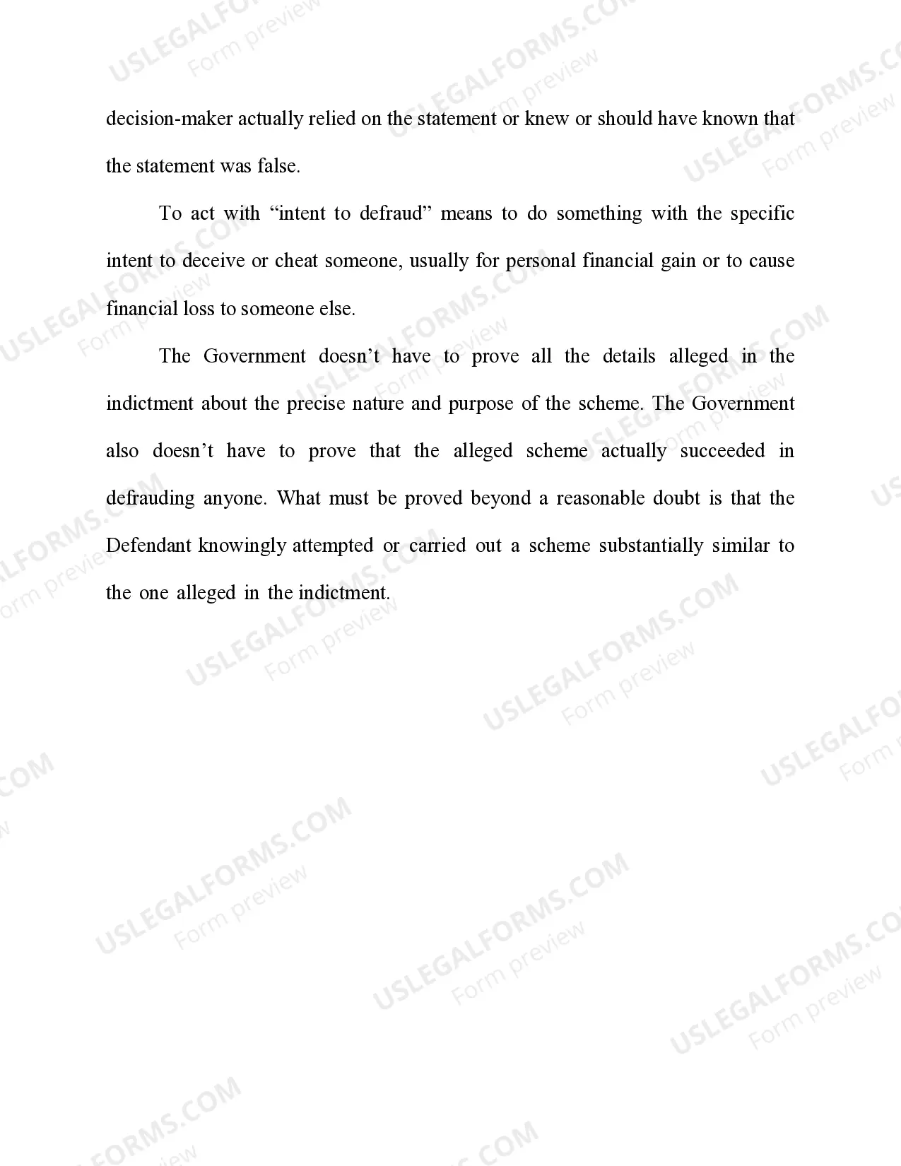 Preview Health Care Fraud 18 U.S.C. Sec. 1347